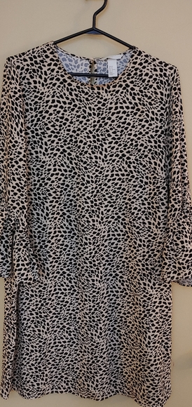 H&M size 12, leopard dress - Picture 1 of 1